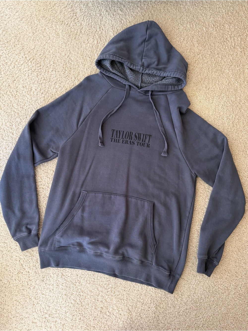taylor swift the eras international tour washed blue hoodie